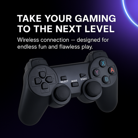 Retro Game Stick Console — 40,000+ Classic Games | Plug & Play