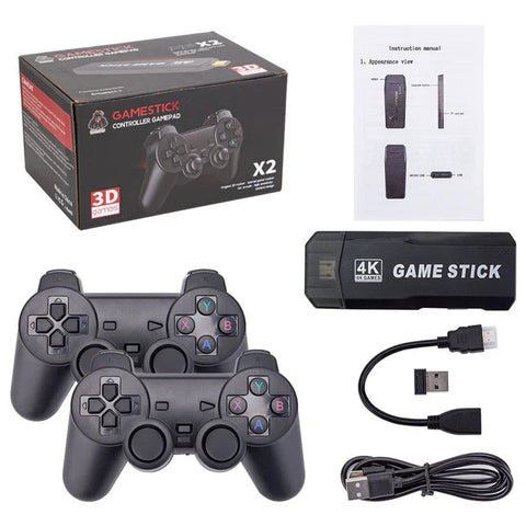 Retro Game Stick Console — 40,000+ Classic Games | Plug & Play