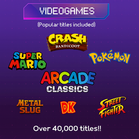 Retro Game Stick Console — 40,000+ Classic Games | Plug & Play